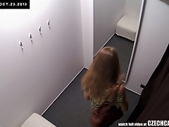Czech Blonde Cuttie Spied in Shopping Mall