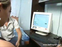 Getting computer through pussy