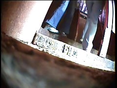 Camera captures women urinating in a park’s public restroom Part 1
