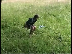 Spying on girl peeing near forest Part 3